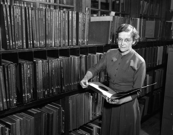 1953 - Library record collection